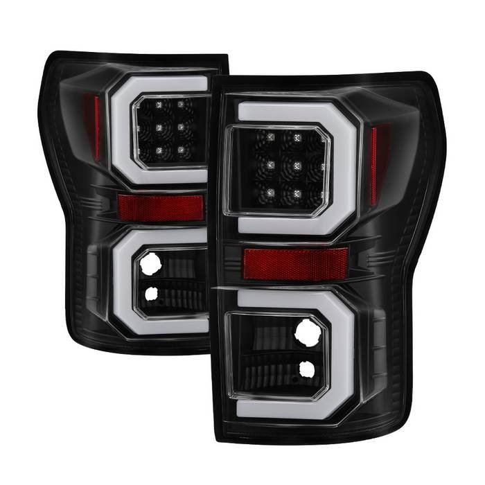 Fits Toyota Tundra 07-13 Version 2 Light Bar LED Tail lights - Black