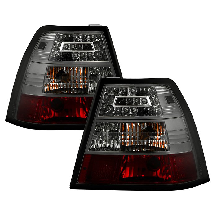 Fits Volkswagen Jetta 99-04 LED Tail Lights - Smoke