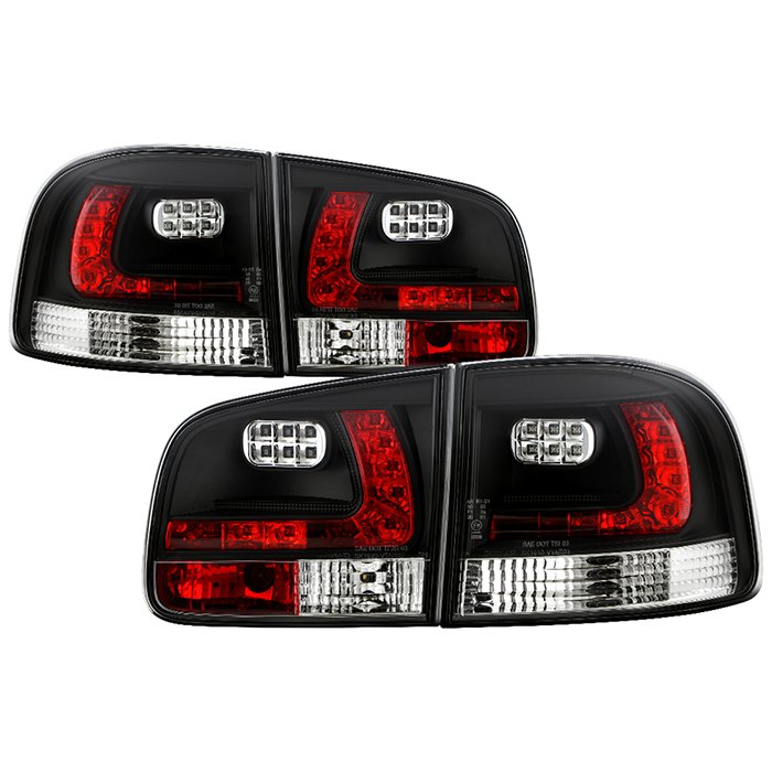 Fits Volkswagen Touareg 03-07 LED Tail Lights - Black