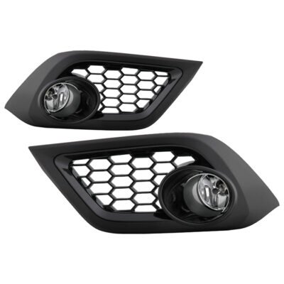 ( Spyder ) Fits Toyota Corolla 2017 iM Models / Scion 2016 iM Models OEM Style Fog Lights w/OEM Fit Switch - Clear