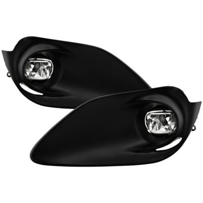 ( Spyder ) Fits Toyota Prius C 2018 OEM Style LED Fog Lights w/OEM Fit Switch - Clear