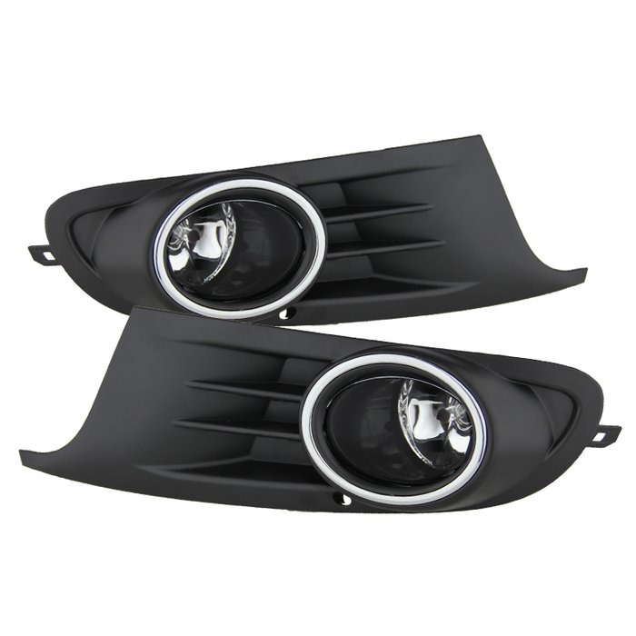 Fits Volkswagen Golf TDI TSI/Jetta Sportwagen 2010-2014 (Standard Golf Bumper Only. Do Not Fit GDI / GTI ) OEM Style Fog Lights w/Switch - Clear