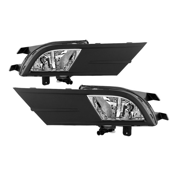 Fits Volkswagen Jetta MK6 2015-2016 Sedan 4Dr only OEM Style Fog Lights w/Switch - Clear