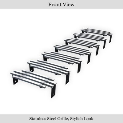 Fits 2003-2007 Hummer H2 Main Upper Stainless Steel Billet Grille