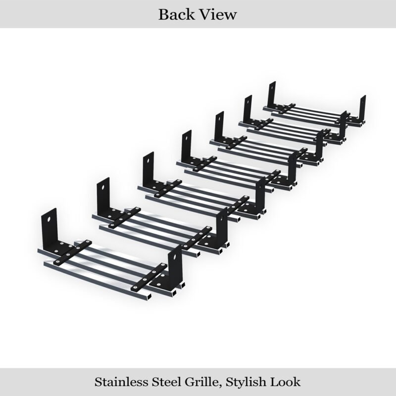 Fits 2003-2007 Hummer H2 Main Upper Stainless Steel Billet Grille - Image 2