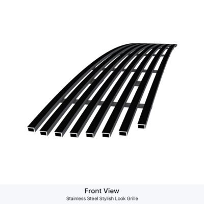 Fits 1996-1997 Honda Accord Lower Bumper Black Stainless Steel Billet Grille