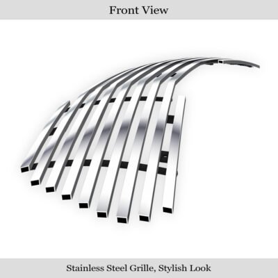 Fits 2014-2016 Kia Forte Main Upper Stainless Steel Billet Grille