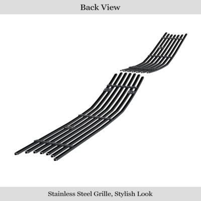 Fits 2005-2009 Pontiac G6 Not For GXP Model Lower Bumper Black Stainless Steel Billet Grille