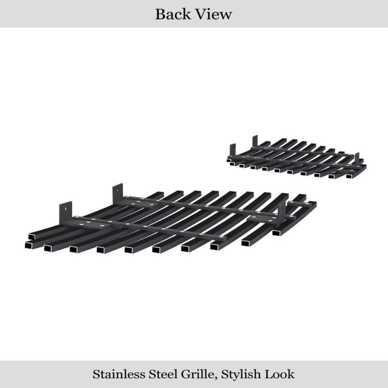 Fits 	 2005-2009 Pontiac G6 Not For GXP Model Main Upper Black Stainless Steel Billet Grille - Image 2