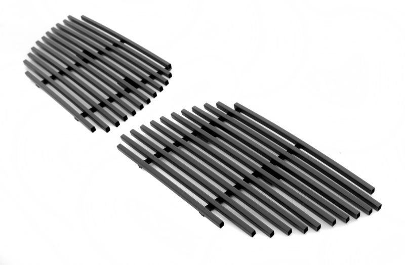 Fits 2004-2006 Pontiac GTO Main Upper Black Stainless Steel Billet Grille