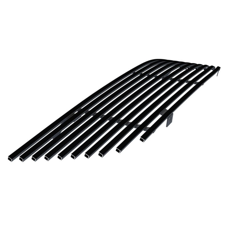 Fits 2007-2009 Saturn Aura Main Upper Black Stainless Steel Billet Grille