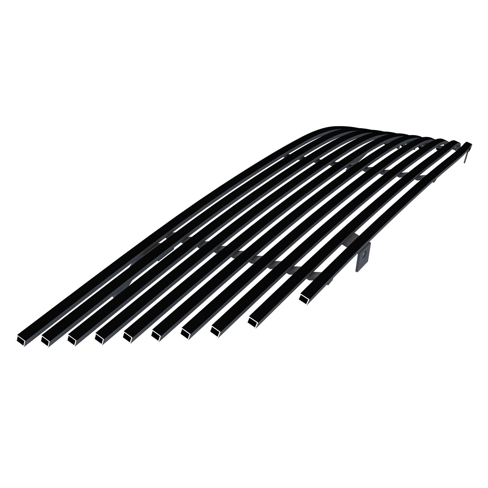 Fits 2007-2009 Saturn Aura Main Upper Black Stainless Steel Billet Grille