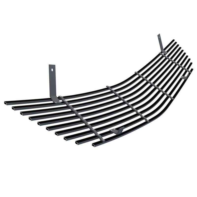 Fits 2007-2009 Saturn Aura Main Upper Black Stainless Steel Billet Grille - Image 3