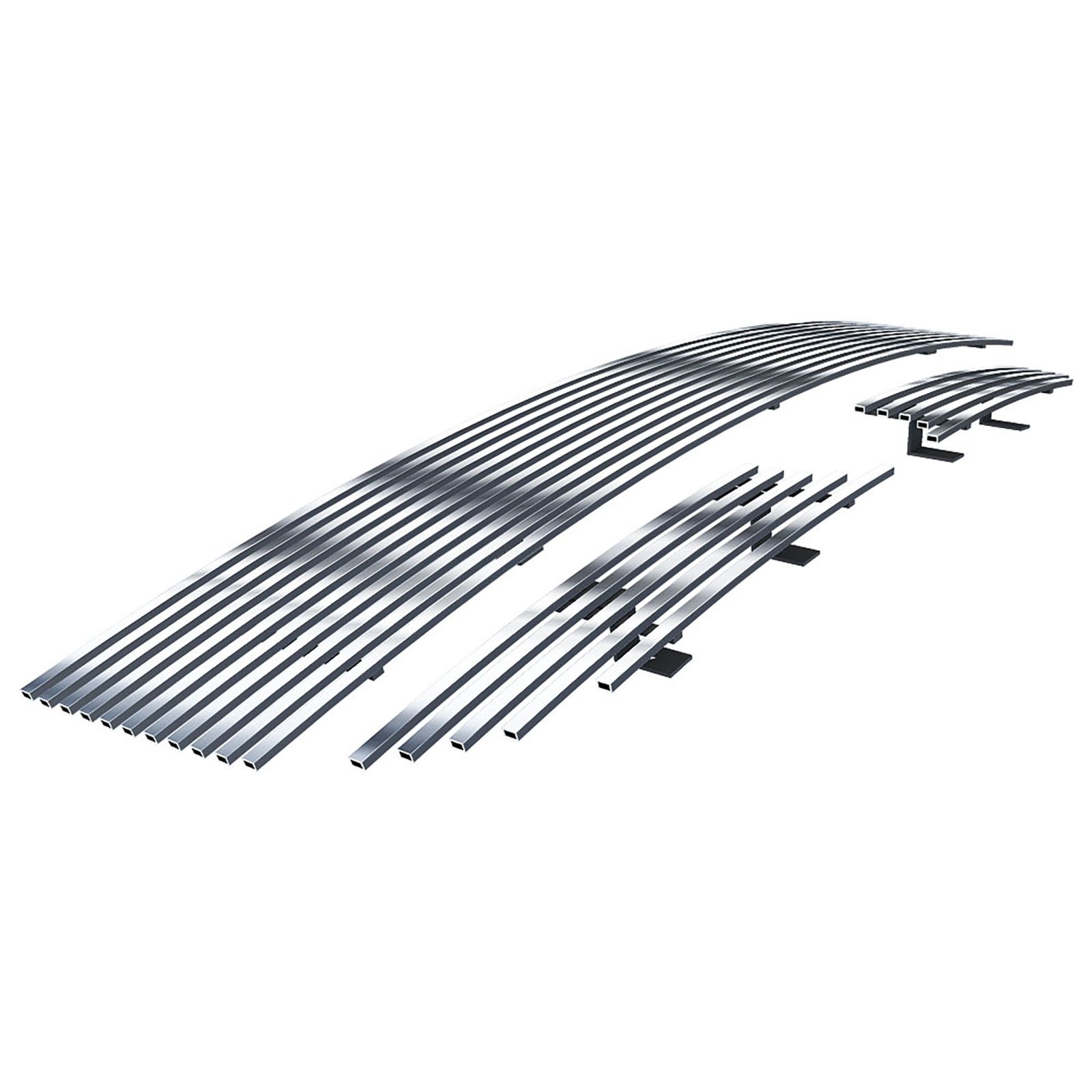 Fits 2014-2019 Toyota 4Runner Not For Limited Edition Main Upper + Lower Bumper Stainless Steel Billet Grille - Image 2