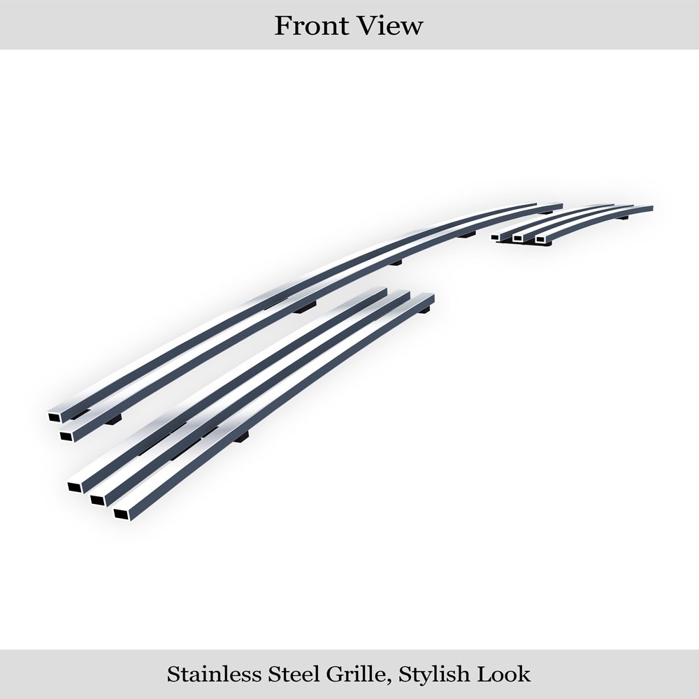 Fits 2003-2005 Toyota 4Runner Main Upper Stainless Steel Billet Grille