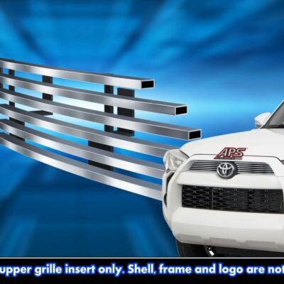 Fits 2014-2019 Toyota 4Runner Not For Limited Edition Main Upper Stainless Steel Billet Grille