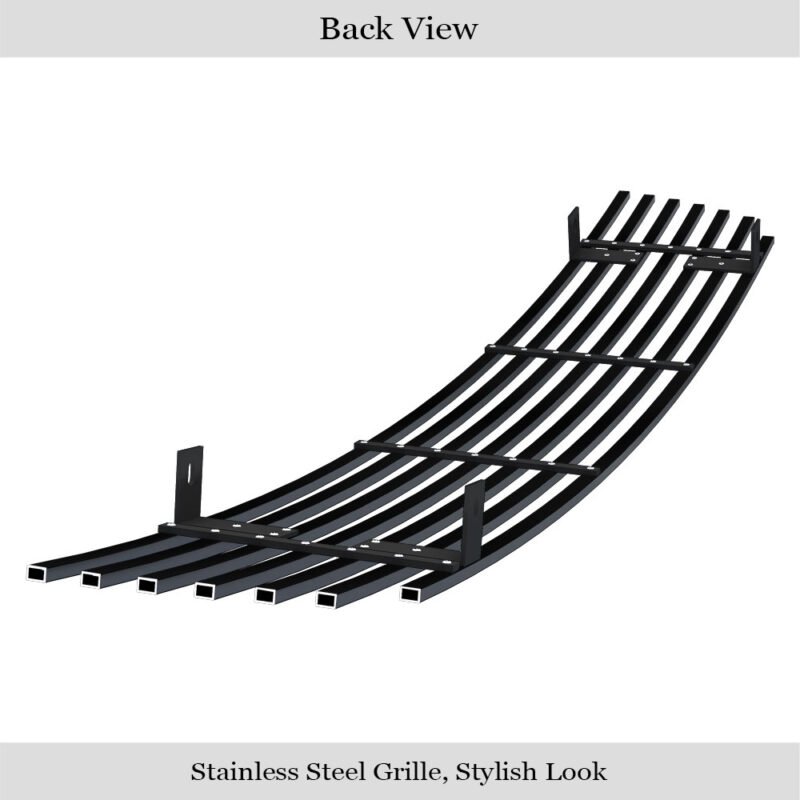 Fits 1996-1998 Toyota 4Runner Main Upper Black Stainless Steel Billet Grille - Image 3