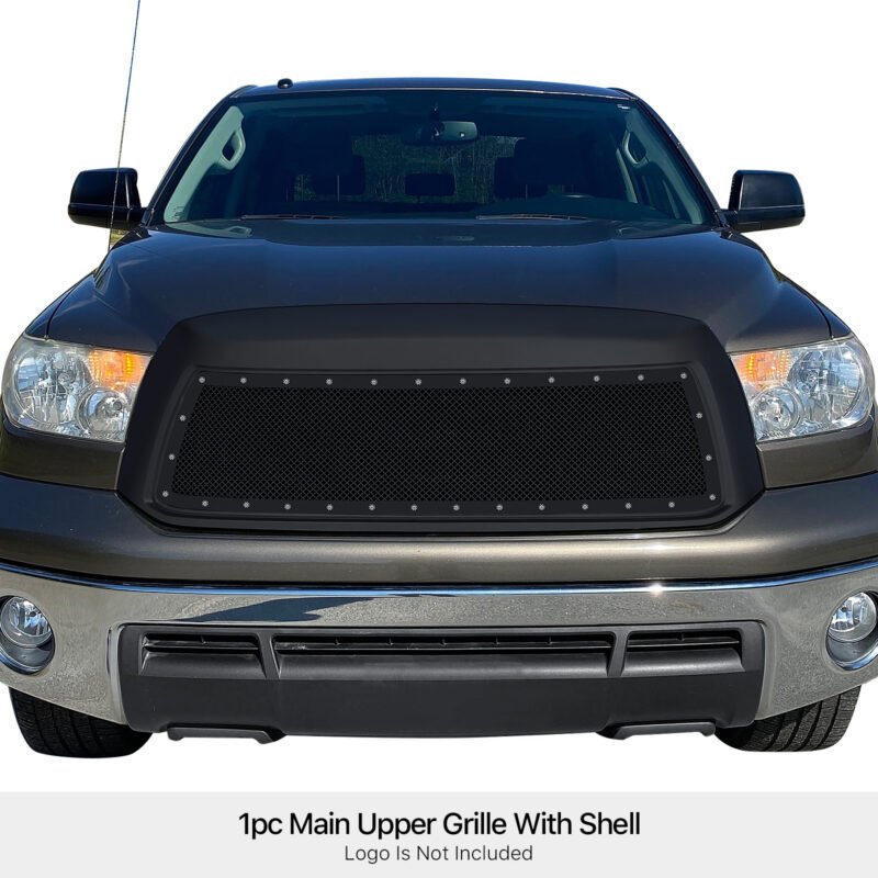 Fits 2010-2013 Toyota Tundra 1 PC Without Logo Show Main Upper Package Grille - Image 2