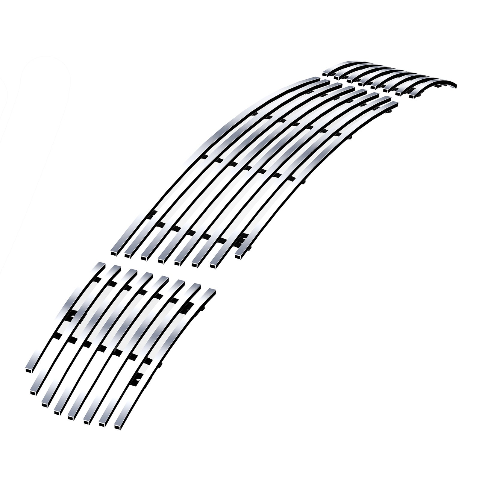 Fits 2007-2009 Volkswagen Rabbit Lower Bumper Stainless Steel Billet Grille