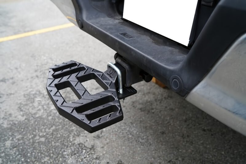 Fits Universal Class 3 Hitch Step; Fits all 2" receiver hitch|Width 12"(With Pin Lock/Stabilizer and Hardware) Rear Hitch Step - Image 2