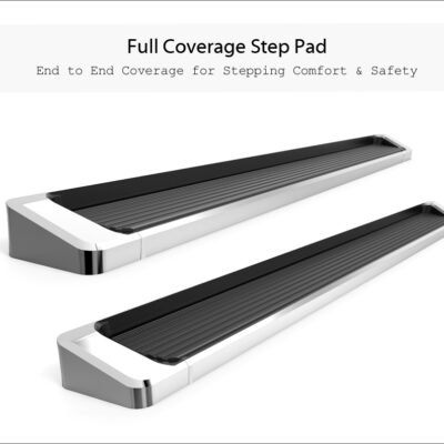 Fits 2015-2025 Chevy Colorado Crew Cab 2015-2025 GMC Canyon Crew Cab Both Sides iRunning Board
