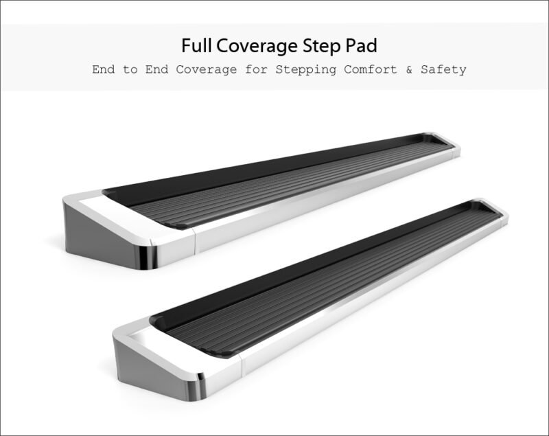 Fits 2015-2025 Chevy Colorado Crew Cab 2015-2025 GMC Canyon Crew Cab Both Sides iRunning Board