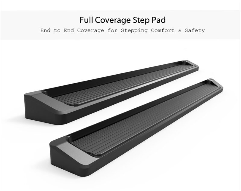 Fits 2015-2025 Chevy Colorado Crew Cab 2015-2025 GMC Canyon Crew Cab Both Sides iRunning Board