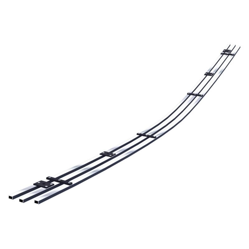 Fits 2003-2007 Cadillac CTS Not For CTS V Model Lower Bumper Stainless Steel Billet Grille - Image 2