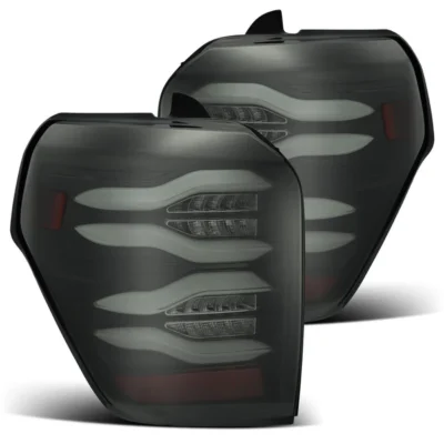 Fits 10-24 Toyota 4Runner PRO-Series LED Tail Lights Jet Black