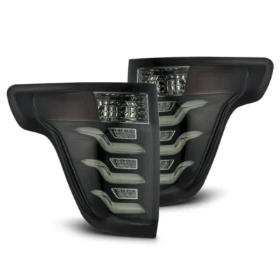 Fits 11-15 Ford Explorer PRO-Series LED Tail Lights Jet Black