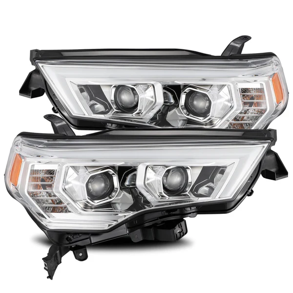 Fits 14-20 Toyota 4Runner PRO-Series Halogen Projector Headlights Chrome