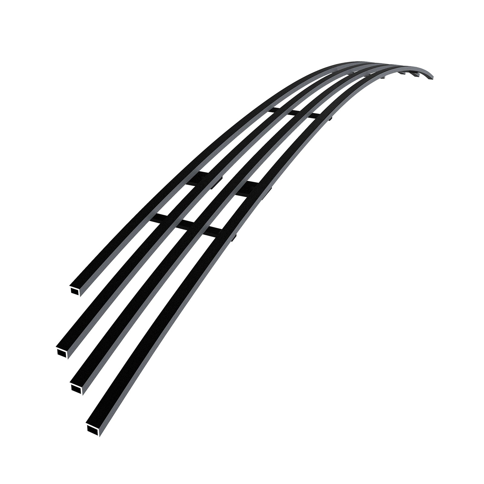Fits 2013-2016 GMC Acadia Lower Bumper Black Stainless Steel Billet Grille