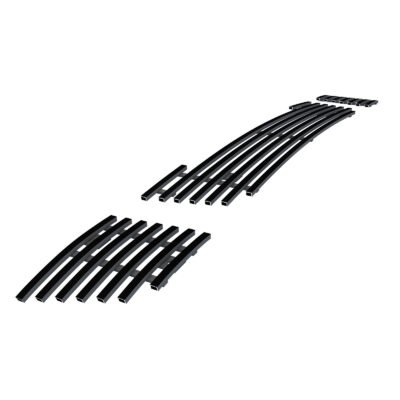 Fits 2007-2012 GMC Acadia Lower Bumper Black Stainless Steel Billet Grille