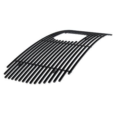 Fits 2021-2025 Honda Ridgeline Not For HPD Grille Main Upper Black Stainless Steel Billet Grille
