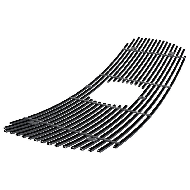 Fits 2021-2025 Honda Ridgeline Not For HPD Grille Main Upper Black Stainless Steel Billet Grille - Image 2