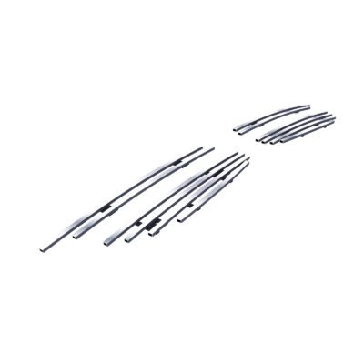Fits 2016-2017 Honda Accord Sedan Fog Light Cover Stainless Steel Billet Grille