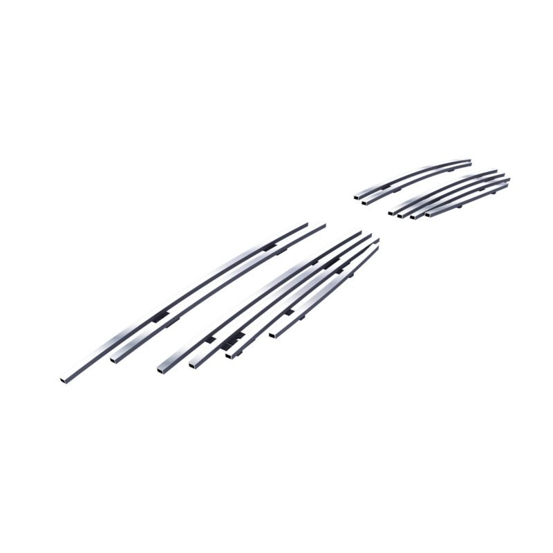 Fits 2016-2017 Honda Accord Sedan Fog Light Cover Stainless Steel Billet Grille