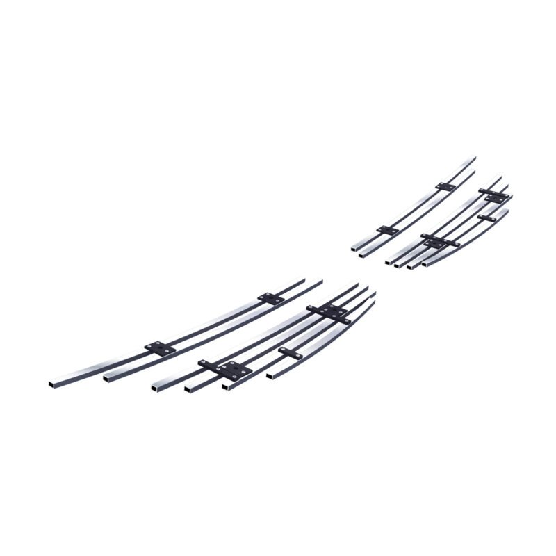 Fits 2016-2017 Honda Accord Sedan Fog Light Cover Stainless Steel Billet Grille - Image 2