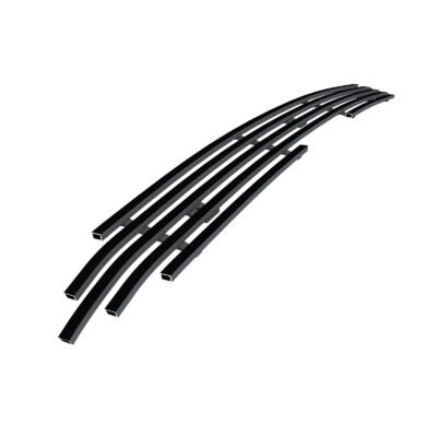 Fits 2015-2016 Honda CR-V Main Upper Black Stainless Steel Billet Grille
