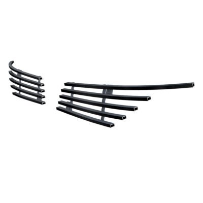 Fits 2017-2019 Honda CR-V Main Upper Black Stainless Steel Billet Grille