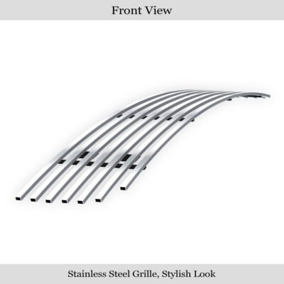 Fits 2008-2010 Honda Accord Coupe Lower Bumper Stainless Steel Billet Grille