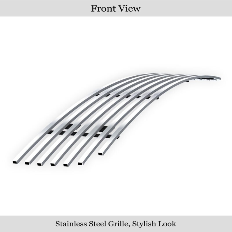 Fits 2008-2010 Honda Accord Coupe Lower Bumper Stainless Steel Billet Grille