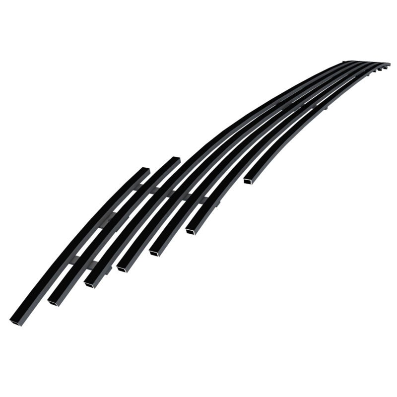 Fits 2007-2009 Honda CR-V Lower Bumper Black Stainless Steel Billet Grille