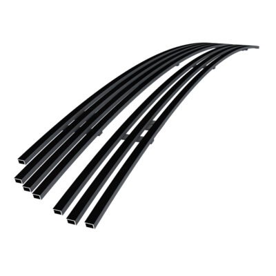 Fits 2009-2011 Honda Civic Sedan/2009-2011 Honda Civic Hybrid Sedan Lower Bumper Black Stainless Steel Billet Grille