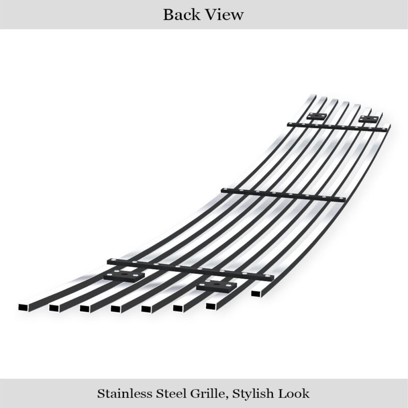 Fits 2006-2007 Honda Accord Coupe Lower Bumper Stainless Steel Billet Grille - Image 2