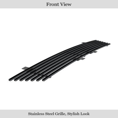 Fits 2003-2006 Honda Element Main Upper Black Stainless Steel Billet Grille