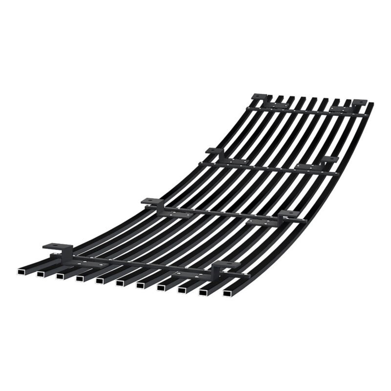 Fits 2005-2008 Honda Ridgeline Main Upper Black Stainless Steel Billet Grille - Image 2