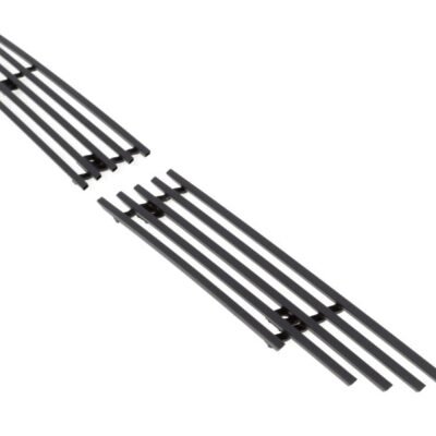 Fits 2010-2012 Mazda CX-7 Main Upper Black Stainless Steel Billet Grille