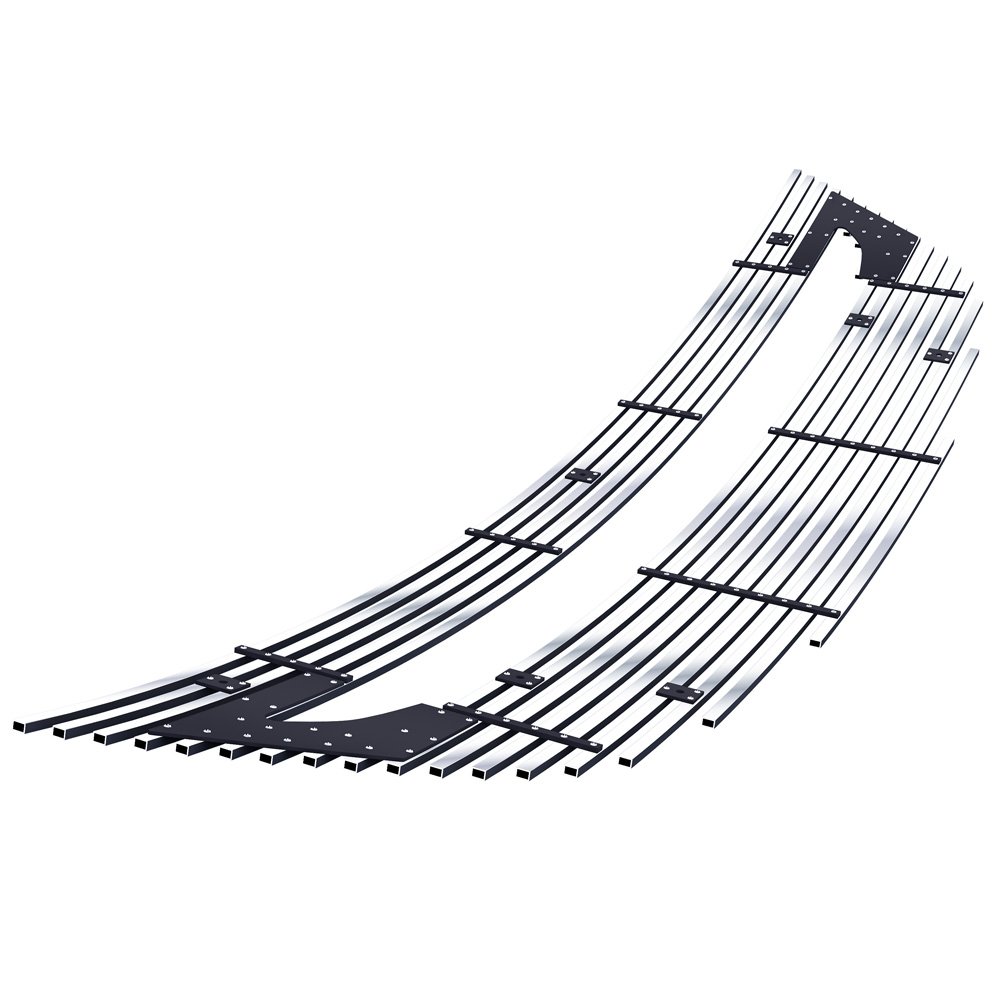 Fits 2010-2012 Mazda CX-9 Lower Bumper Stainless Steel Billet Grille - Image 2