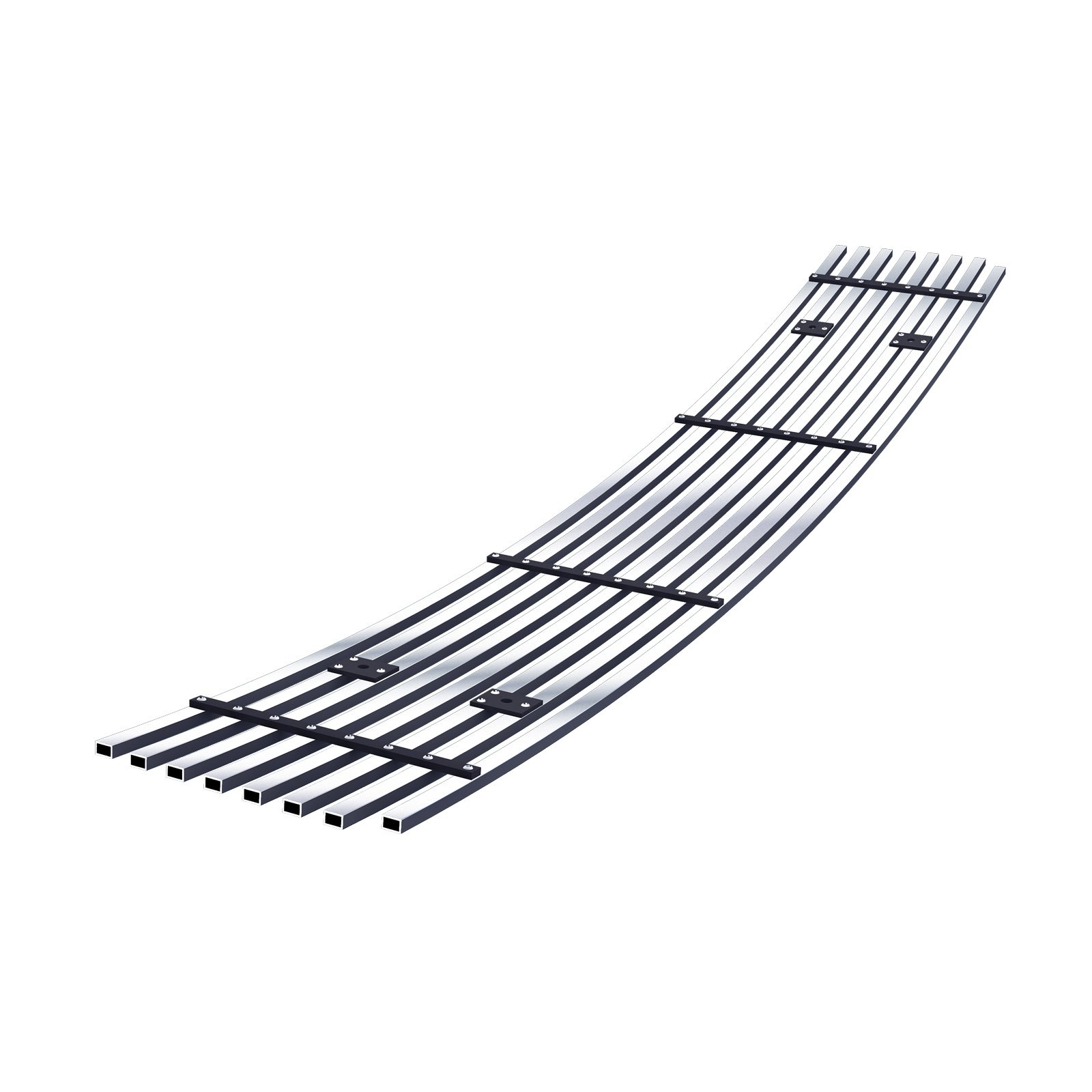 Fits 2005-2006 Nissan Altima SER Lower Bumper Stainless Steel Billet Grille - Image 2